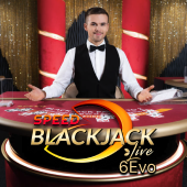 Live casino dealer hosting a game at 777bar Casino with players participating online.